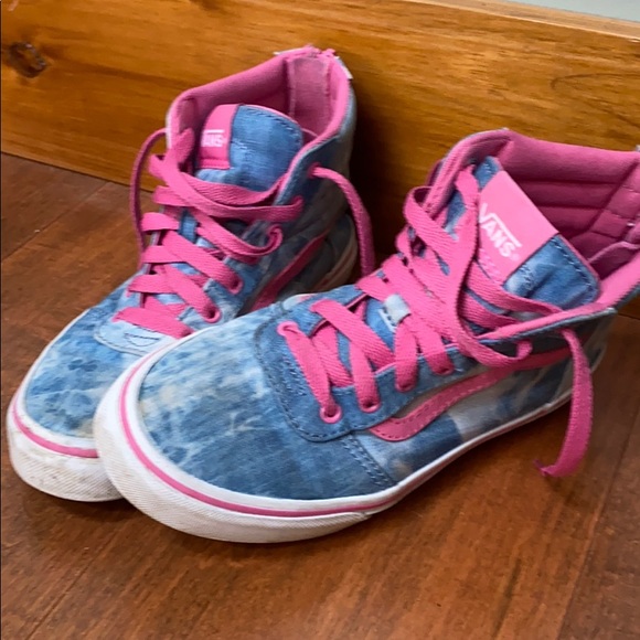 girls vans high tops
